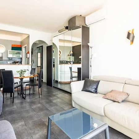 Vue Exceptionnelle - Ma Terrasse Sur Le Front De Et - 34 M2 - Juan-les-pins Апартаменты